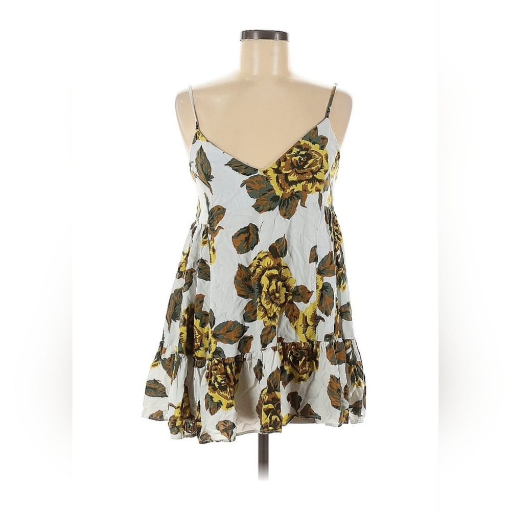 Urban Outfitters Yellow Floral Blouse